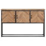 Credenza 120x30x75 cm in Legno Massello di Acacia