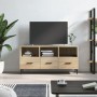 Mobile Porta TV Rovere Sonoma 102x36x50 cm in Legno Multistrato