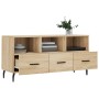 Mobile Porta TV Rovere Sonoma 102x36x50 cm in Legno Multistrato