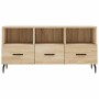 Mobile Porta TV Rovere Sonoma 102x36x50 cm in Legno Multistrato