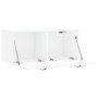Mobile a Parete Bianco 80x36,5x35 cm in Legno Multistrato