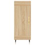 Credenza Rovere Sonoma 34,5x34x90 cm in Legno Multistrato