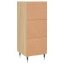 Credenza Rovere Sonoma 34,5x34x90 cm in Legno Multistrato