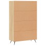 Credenza Rovere Sonoma 69,5x31x115 cm in Legno Multistrato