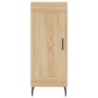 Credenza Rovere Sonoma 34,5x34x90 cm in Legno Multistrato