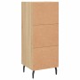 Credenza Rovere Sonoma 34,5x34x90 cm in Legno Multistrato