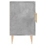 Mobile Porta TV Grigio Cemento 150x30x50cm in Legno Multistrato