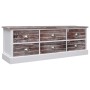 Panchina da Ingresso Marrone 115x30x40 cm in Legno