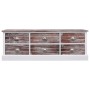 Panchina da Ingresso Marrone 115x30x40 cm in Legno