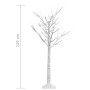 Albero Natale 120 LED 1,2 m Salice Blu Interno Esterno