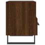 Comodini 2 pz Rovere Marrone 40x35x47,5 cm in Legno Multistrato