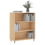 Libreria Rovere Sonoma 69,5x32,5x90 cm in Legno Multistrato