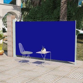 Tendalino Laterale per Patio Terrazzo 160 x 300 cm Blu