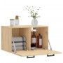 Mobile a Parete Rovere Sonoma 60x36,5x35 cm Legno Multistrato