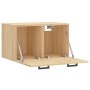 Mobile a Parete Rovere Sonoma 60x36,5x35 cm Legno Multistrato