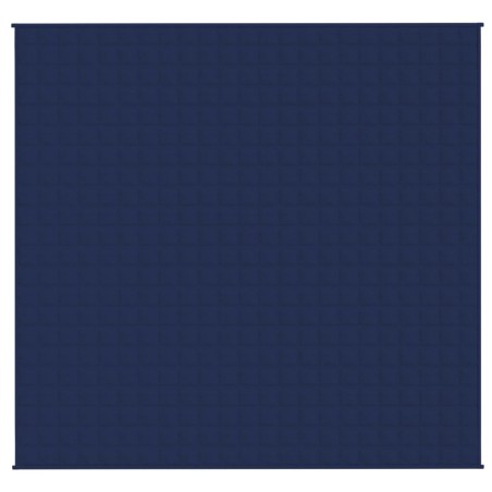 Coperta Ponderata Blu 220x240 cm 15 kg Tessuto