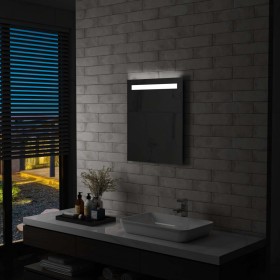 Specchio da Parete a LED per Bagno 50x60 cm