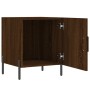 Comodini 2 pz Rovere Marrone 40x40x50 cm in Legno Multistrato
