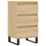 Credenza Rovere Sonoma 40x35x70 cm in Legno Multistrato