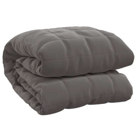 Coperta Ponderata Grigia 152x203 cm 11 kg Tessuto