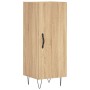 Credenza Rovere Sonoma 34,5x34x90 cm in Legno Multistrato