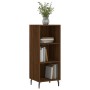 Credenza Rovere Marrone 34,5x32,5x90 cm in Legno Multistrato