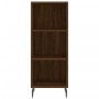 Credenza Rovere Marrone 34,5x32,5x90 cm in Legno Multistrato