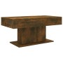 Tavolino da Salotto Rovere Fumo 96x50x45cm in Legno Multistrato