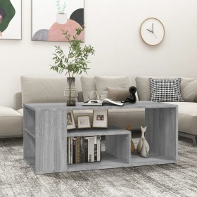 Tavolino da Salotto grigio sonoma 100x50x40cm Legno Multistrato