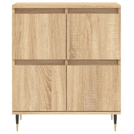 Credenza Rovere Sonoma 60x35x70 cm in Legno Multistrato