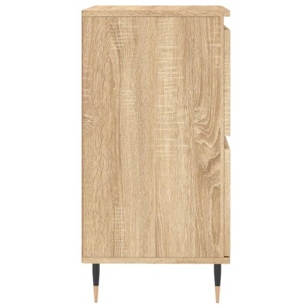 Credenza Rovere Sonoma 60x35x70 cm in Legno Multistrato