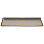 Tappetini per Scale 10 pz 65x21x4 cm Neri