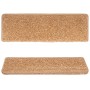 Tappetini per Scale 15 pz 65x21x4 cm Beige