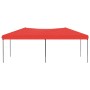 Tenda per Feste Pieghevole Rosso 3x6 m