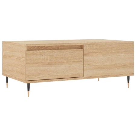 Tavolino Salotto Rovere Sonoma 90x50x36,5 cm Legno Multistrato