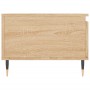 Tavolino Salotto Rovere Sonoma 90x50x36,5 cm Legno Multistrato