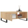 Tavolino da Salotto Rovere Sonoma 90x60x35 cm Legno Multistrato