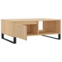 Tavolino da Salotto Rovere Sonoma 90x60x35 cm Legno Multistrato