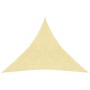 Vela Parasole 160 g/m² Beige 4,5x4,5x4,5 m in HDPE