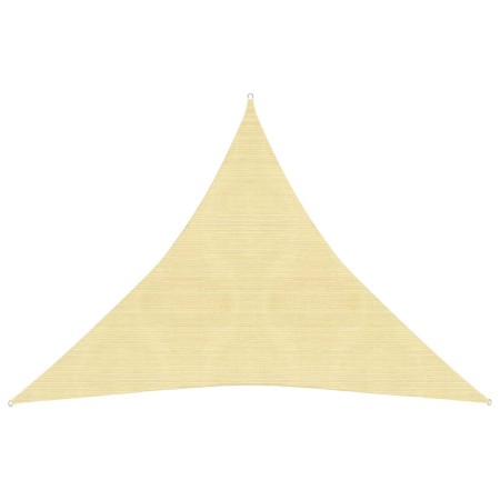 Vela Parasole 160 g/m² Beige 4,5x4,5x4,5 m in HDPE