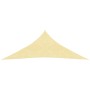 Vela Parasole 160 g/m² Beige 4,5x4,5x4,5 m in HDPE