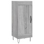 Credenza Grigio Sonoma 34,5x34x90 cm in Legno Multistrato