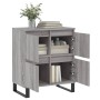 Credenza Grigio Sonoma 60x35x70 cm in Legno Multistrato