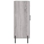 Credenza Grigio Sonoma 69,5x34x90 cm in Legno Multistrato