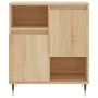 Credenza Rovere Sonoma 60x35x70 cm in Legno Multistrato