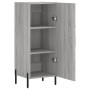 Credenza Grigio Sonoma 34,5x34x90 cm in Legno Multistrato