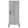 Credenza Grigio Sonoma 34,5x34x90 cm in Legno Multistrato