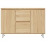 Credenza Rovere Sonoma 104x35x70 cm in Legno Multistrato