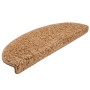 Tappetini per Scale 10 pz 65x21x4 cm Beige