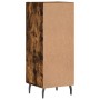 Credenza Rovere Fumo 34,5x34x90 cm in Legno Multistrato